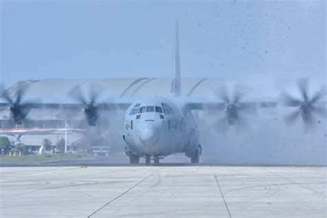 Tiba Di Tanah Air Ini Pesawat Super Hercules C 130J Ketiga Pesanan