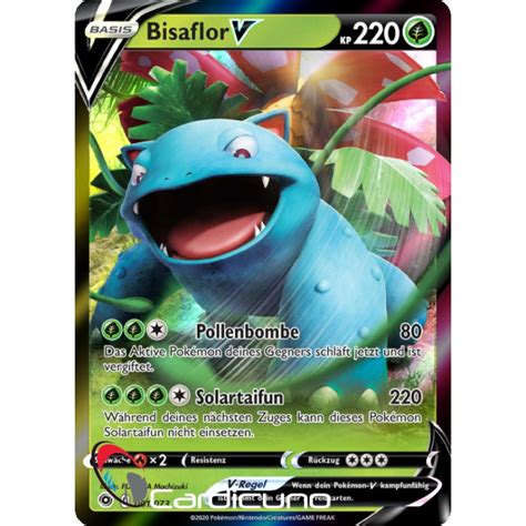 Bisaflor V 001 073 Weg Des Champs Venusaur V Deutsch 9 95