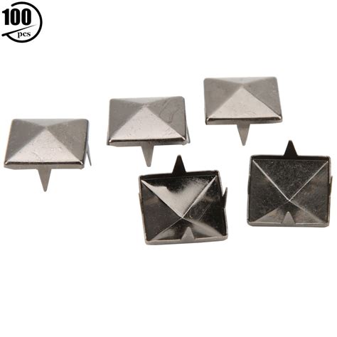 Pcs Square Pyramid Punk Rivets Claw Metal Studs For Bracelets