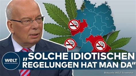 CANNABIS LEGALISIERUNG Idiotische Regelungen Rainer Wendt