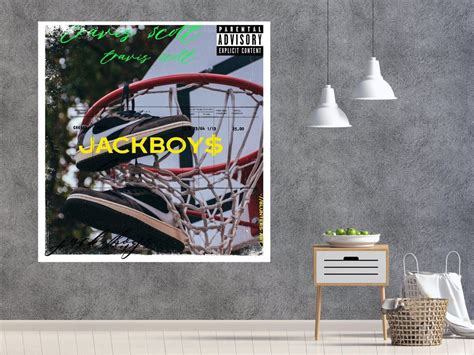 Travis Scott Jackboys Album Cover Music Art Print – Poster | Canvas ...