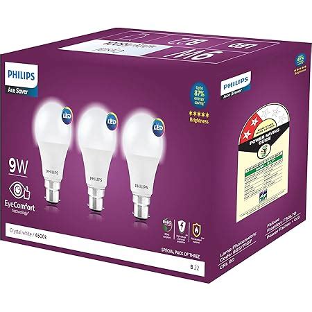 Buy Philips Watts Multipack B Led Cool Day White Led Bulb Pack Of