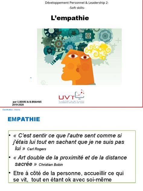 Lempathie Pdf Empathie Émotions