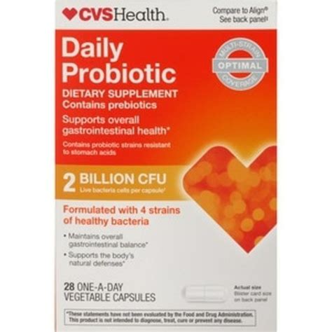 Cvs Pharmacy Digestive Probiotic Capsules 28 Ct Delivery Or Pickup