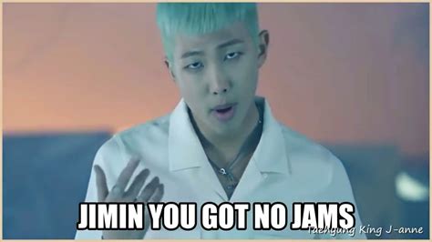 Rap Monster S Voice Jimin You Got No Jams 😂😂 Rap Monster Jimin Rap