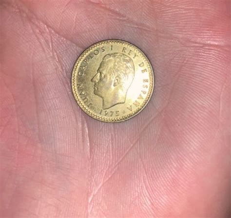 Spain Una Peseta Juan Carlos I Rey De Espana Foreign Coin Ebay