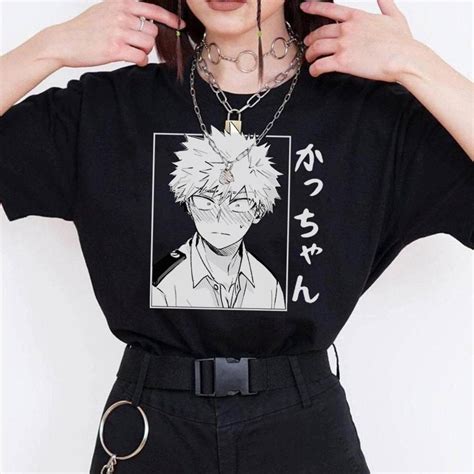 Unisex My Hero Academia Bakugo Shirt Boku No Hero Academia Etsy