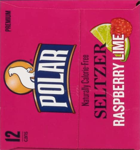 Polar® Raspberry Lime Flavored Seltzer Water Cans 12 Pk 12 Fl Oz Fry’s Food Stores