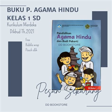 Jual Buku Pendidikan Agama Hindu Kelas 1 4 SD Kurikulum Merdeka K21