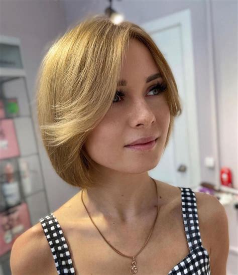 35 BEST Short Hair With Bangs Ideas For 2022 Blonde Bob Haircut With