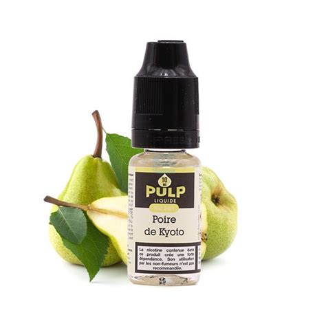 E Liquide Poire De Kyoto Pulp E Liquide Sel De Nicotine E Fumeur