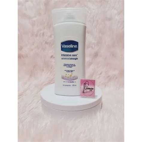 Vaseline Intensive Care Lotion Advance Strength Ml White Lazada Ph