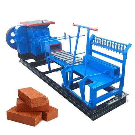 Brick Making Machinery Manual Electric Earth Clay Brick Making Machine