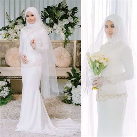 Baju Nikah Kebaya Baju Nikah Rtw Dahlia Shafika Maslan Alana Martens