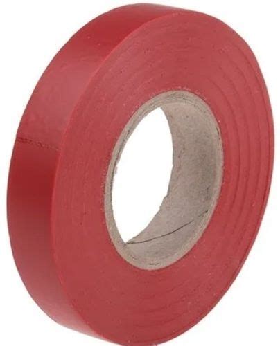 Red Color Round Shape Ppvc Electrical Insulation Tape At Best Price In