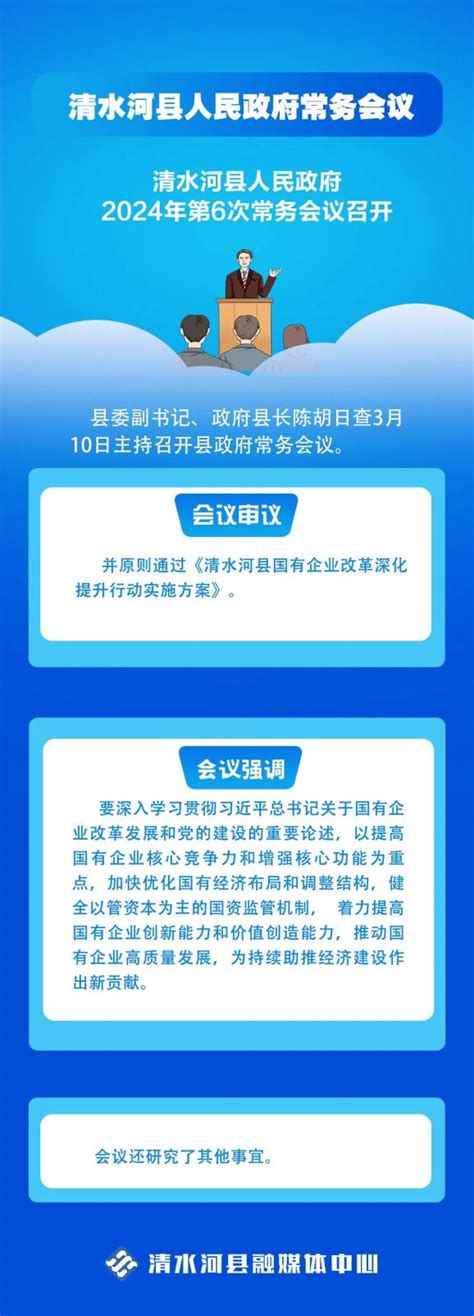 清水河县人民政府召开2024年第6次常务会澎湃号·政务澎湃新闻 The Paper