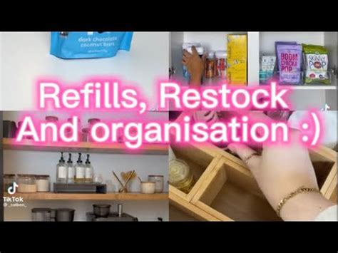 Organization And Restocking Tik Tok Compilation Youtube