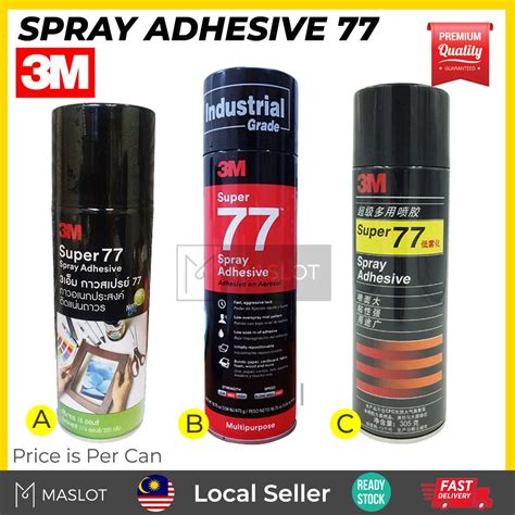 3m Scotch Super 77 Multipurpose Spray Adhesive Shopee Malaysia