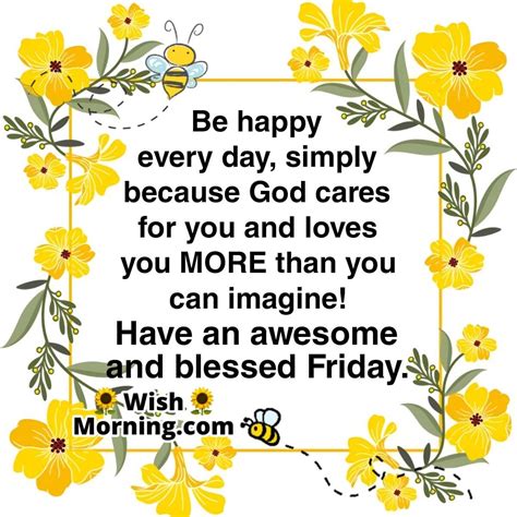 Friday Blessings Images - Wish Morning