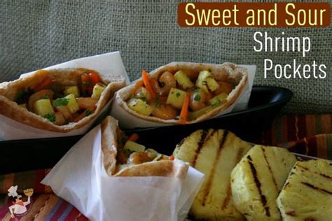 Sweet And Sour Shrimp Pockets Recipe Pocket Change Gourmet