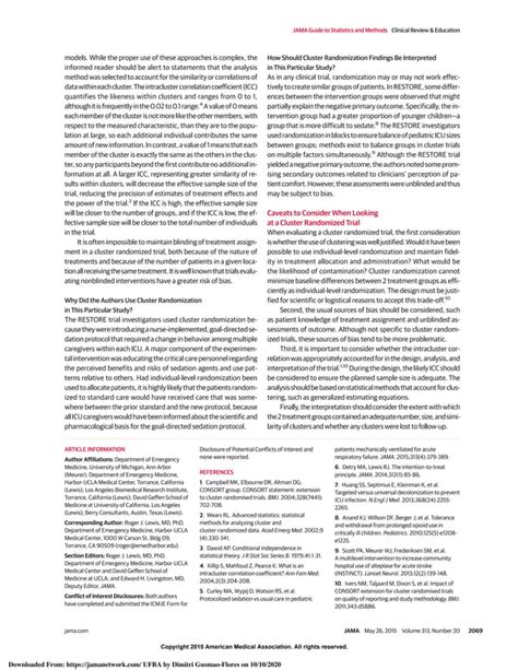 Jama Guide To Statistics And Methodspdf