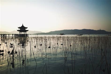 Premium Photo Hangzhou West Lake Jixian Pavilion