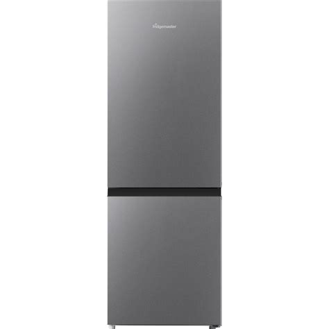 Fridgemaster Mc50165es 50cm Free Standing Fridge Freezer Silver E Rated