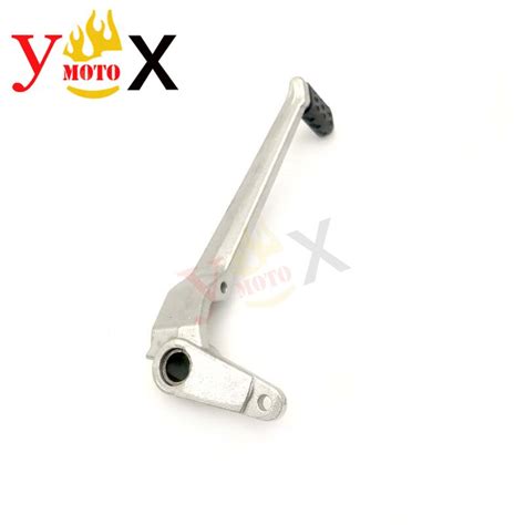 Motorcycle Aluminum Rear Brake Pedal Right Foot Braking Lever For