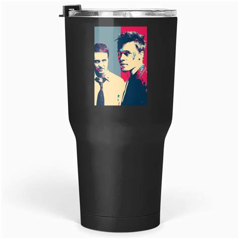 Fight Club Revisited Tyler Durden And The Narrator Tumblers 30 Oz