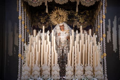 La Virgen De Las Angustias De Los Gitanos En Su Paso De Palio