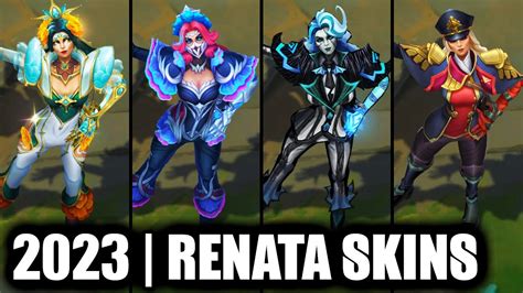 ALL RENATA GLASC SKINS SPOTLIGHT League Of Legends YouTube