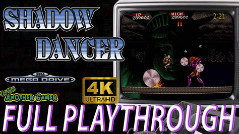Shadow Dancer 1990 Sega Mega Drive Aka Genesis 🎮🔥 Intro Gameplay