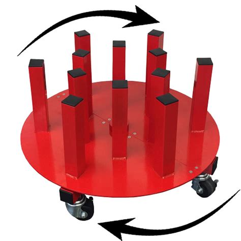 Media Storage Racks For Media Rolls Plastgrommet