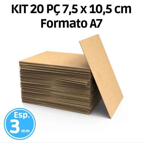 Kit Placa Chapa Mdf Cru Mm A X Cm Artesanato Shopee Brasil