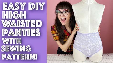 Easy Diy High Waisted Panties Tutorial With Sewing Pattern Sew