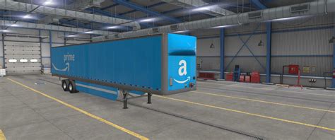 SCS Remorque 53 Amazon Prime Skin 1 46 ATS ETS2 Mod ATS Mod