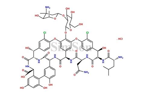 Vancomycin Ep Impurity A Cas No Simson Pharma Limited