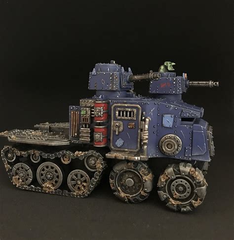 My Ork Battlewagon I Finished Today Minus The Deff Rolla Which Doesnt