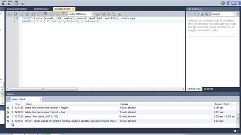 Insertar Valores En Una Tabla De Una Base De Datos En Mysql Con Images