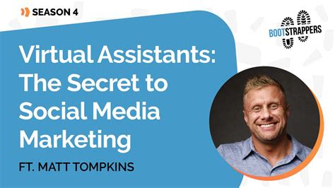 Virtual Marketing Assistant The Secret To Social Media