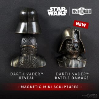 Darth Vader Battle Damaged Magnet Regal Robot