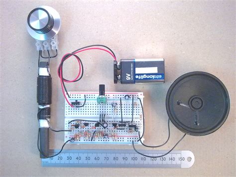 Useful Components Breadboard Transistor Radio