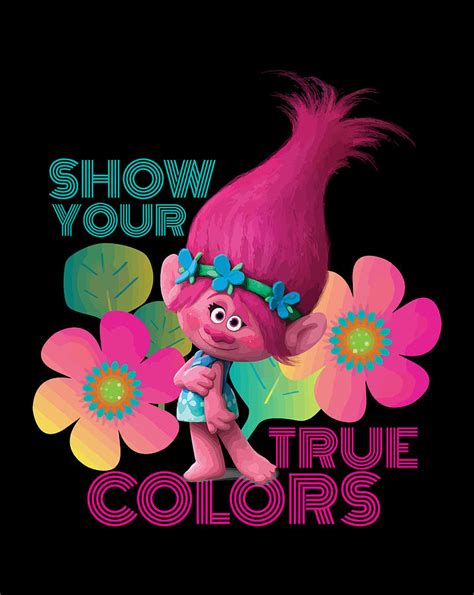 Dreamworks Trolls Show Your True Colors Digital Art by Sue Mei Koh