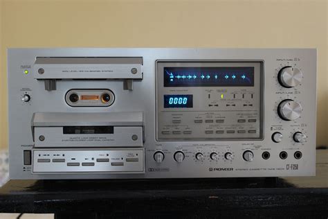 Pioneer CTF-1250 Cassette Deck | Tape deck, Vintage electronics, Cassette