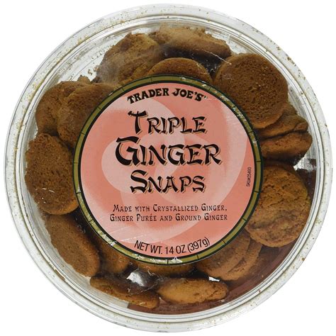 Trader Joes Triple Ginger Snap Galletas 14oz 2 Unidades Yaxa Colombia