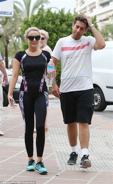 TOWIE S Chloe Lewis In Bikini Cover Up For Shopping Trip In Marbella Daily Mail Online