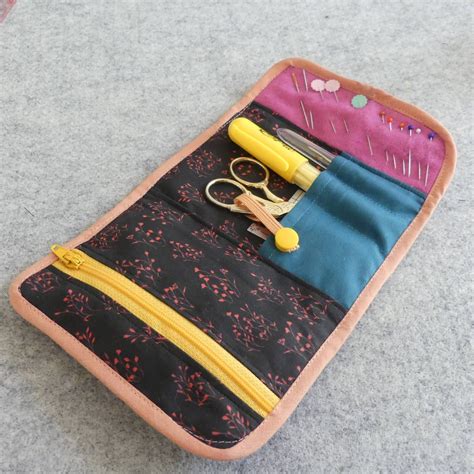 Free Pattern For A Travel Case Madamsew Sewing Kit Bag Sewing Kit