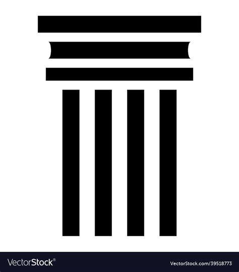 Modern Pillar Vector