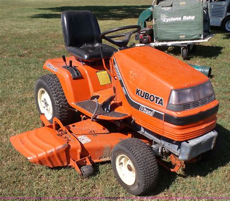 Kubota G1800 Lawn Mower In Chouteau OK Item BZ9601 Sold Purple Wave