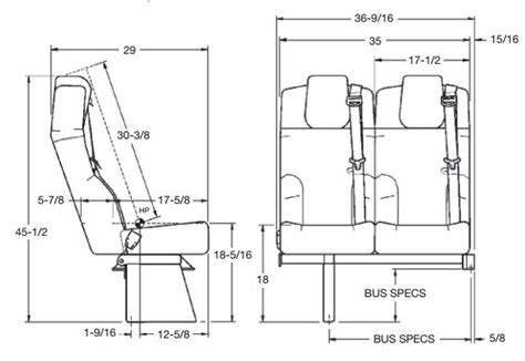 Family 3PTA School Bus Seat – Freedman Seating Company